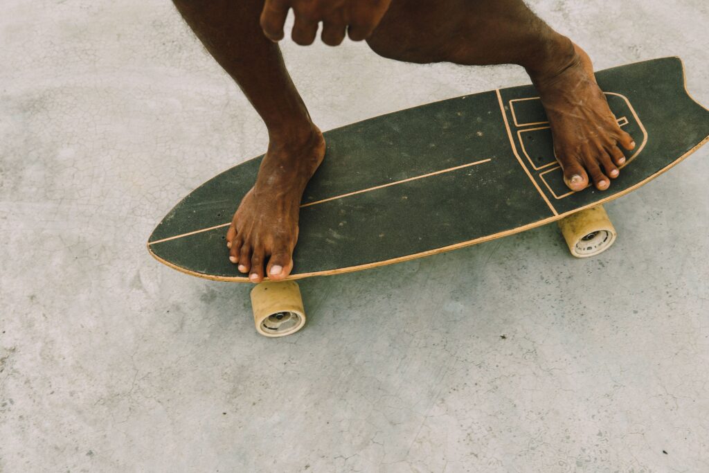 surfskate treino para surf em terra